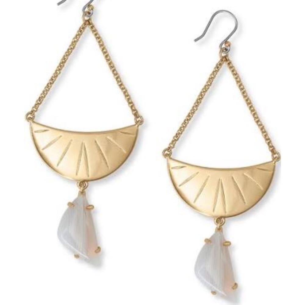 LUCKY BRAND Genuine Stone Earrings